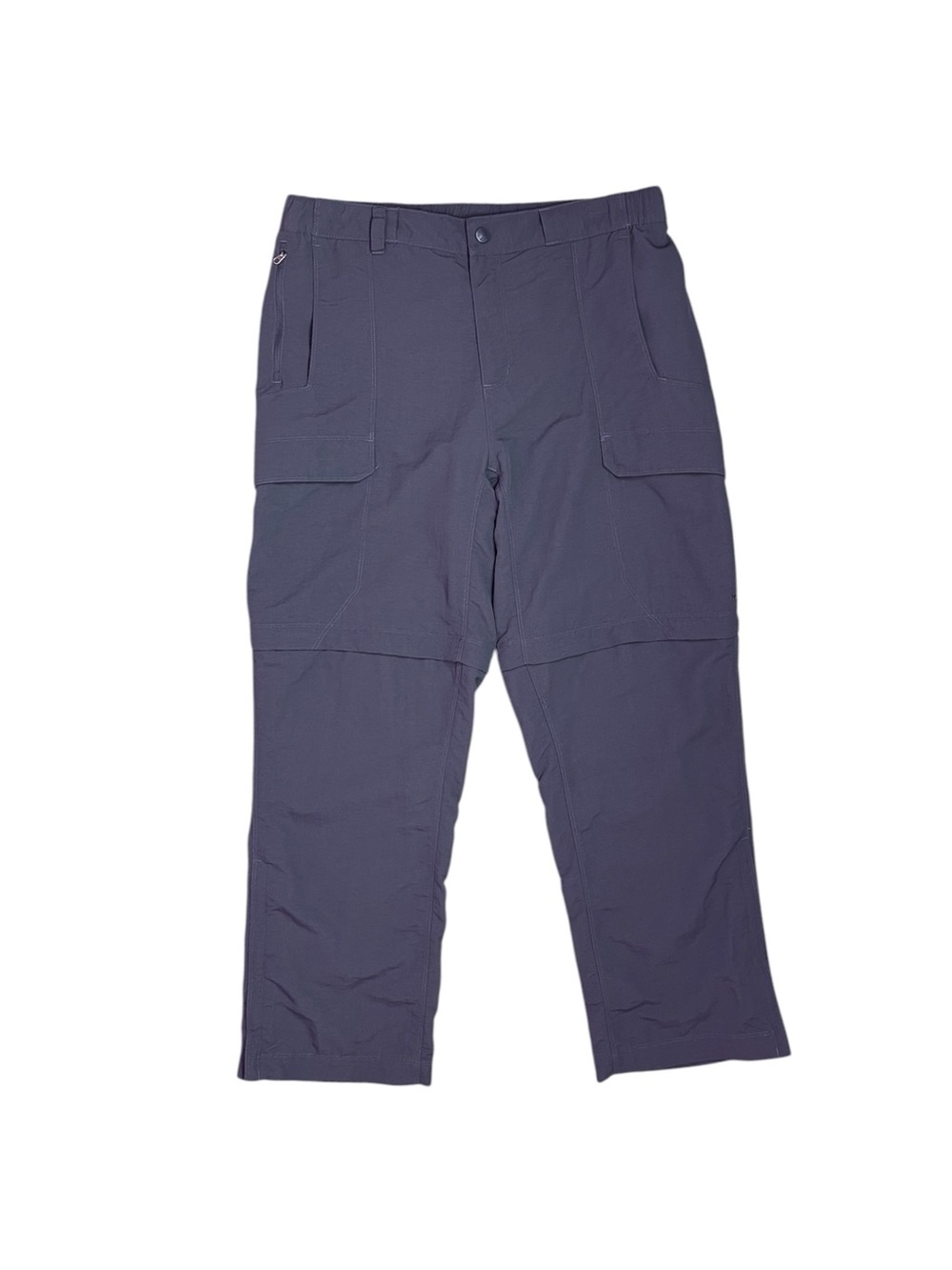 The North Face Convertible Cargo Pants Shorts Charcoal Men's Large Short